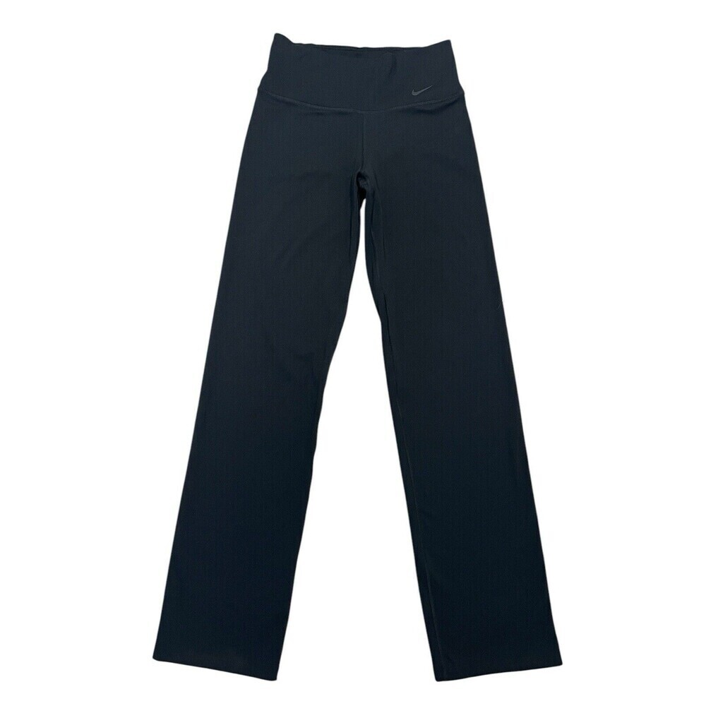 Nike Power Training Pants Black Straight Leg High Waisted Legging Women's Size S - Picture 6 of 14